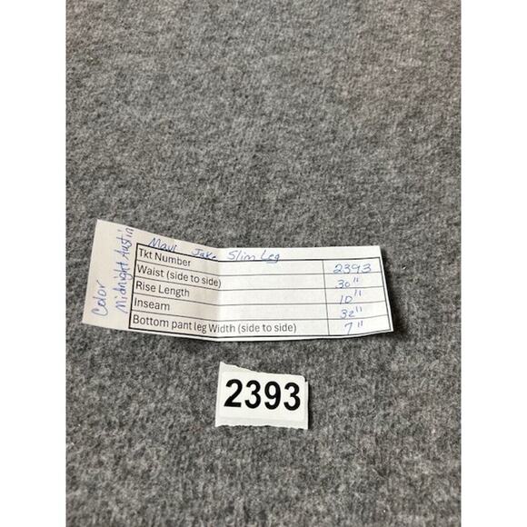 Mavi Jeans Men's Size 30x32 Jake Slim Leg Black Denim Stretch - Picture 8 of 8